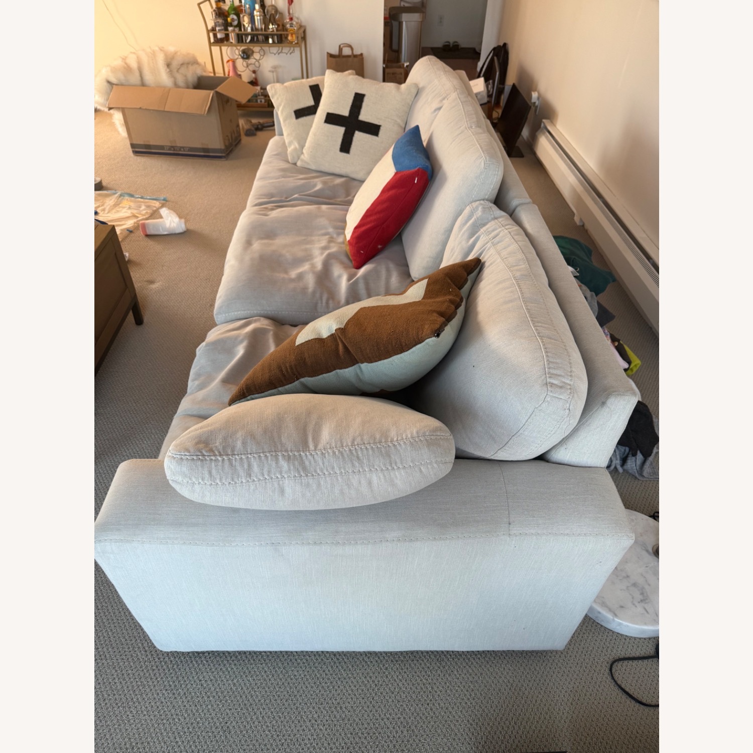 Ashley Furniture Savesto Light Gray 3+ Piece Sectional - image-3