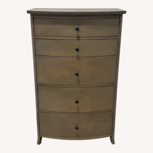 Used Pottery Barn Chloe Tall 5-Drawer Dresser for sale on AptDeco