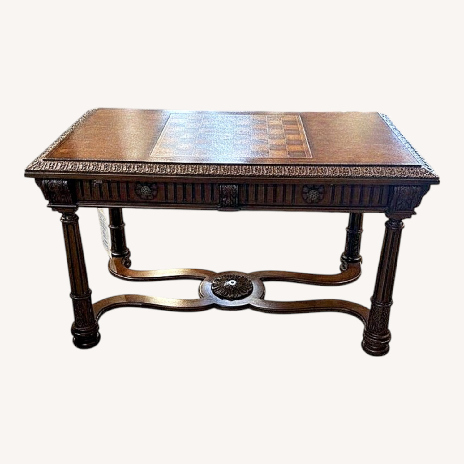 Walter E. Smithe 4-Drawer Game Table - image-0