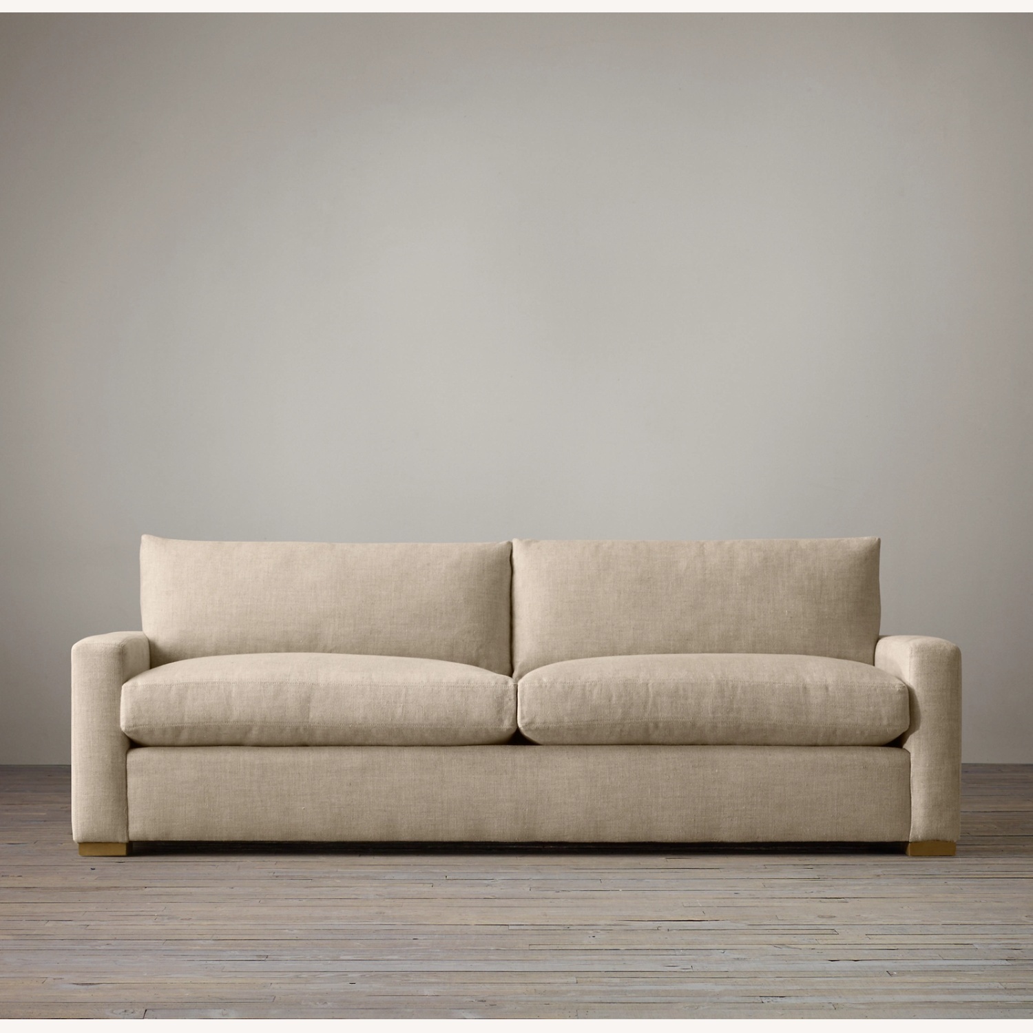 Restoration Hardware Petite Maxwell Sofa - image-4