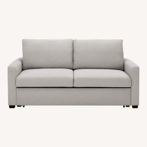 Used Raymour & Flanigan Mia Klik Klak Light Gray Sleeper Sofa for sale on AptDeco