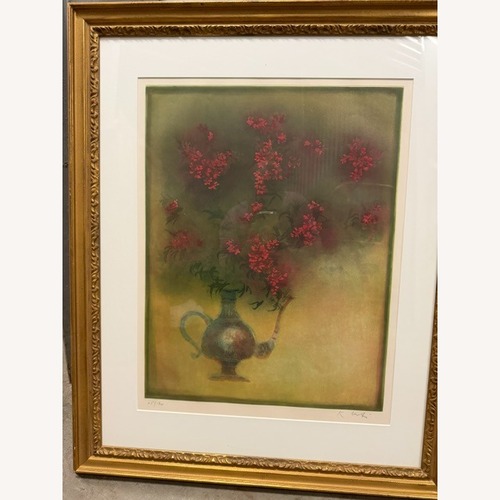Used Vintage/Antique Finds Moti Red Wall Art for sale on AptDeco
