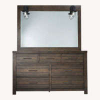 Bob’s Furniture Sonoma Dresser with Mirror