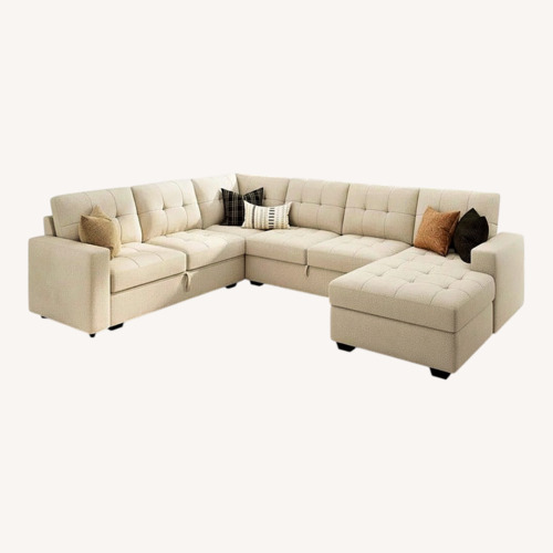 Used Wayfair White 3+ Seater Sofa for sale on AptDeco
