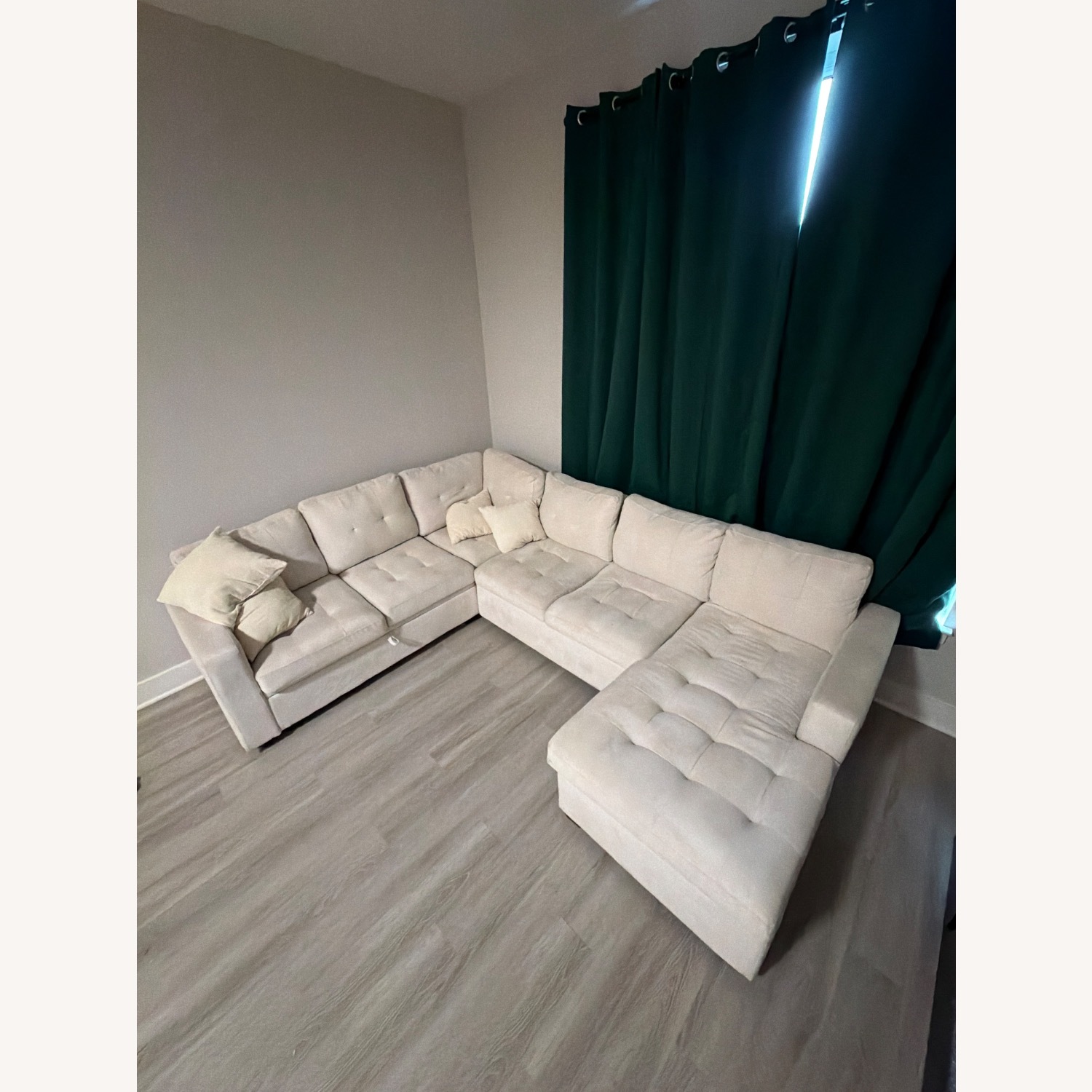 Wayfair White 3+ Seater Sofa - image-5