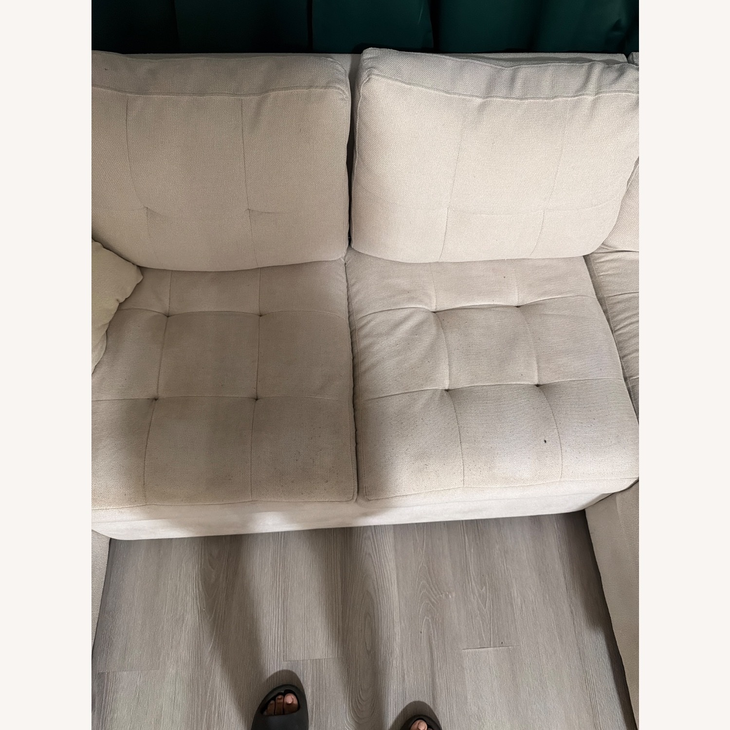 Wayfair White 3+ Seater Sofa - image-4