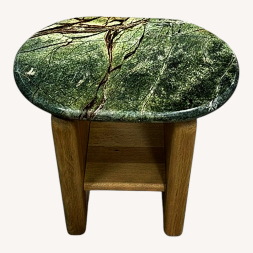 Used The Citizenry Mayra Marble Side Table for sale on AptDeco