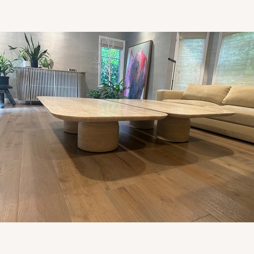 Used Restoration Hardware Cupola Natural Coffee Table for sale on AptDeco