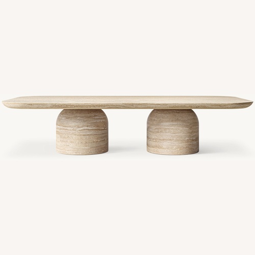 Used Restoration Hardware Cupola Natural Coffee Table for sale on AptDeco
