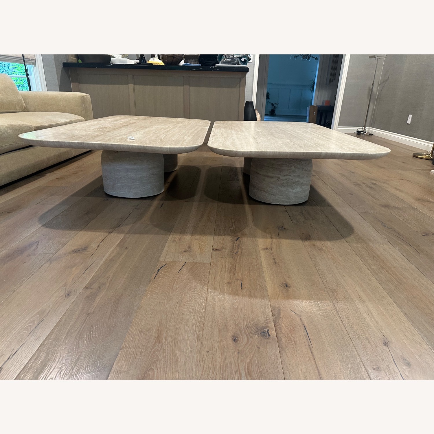 Restoration Hardware Cupola Natural Coffee Table - image-2