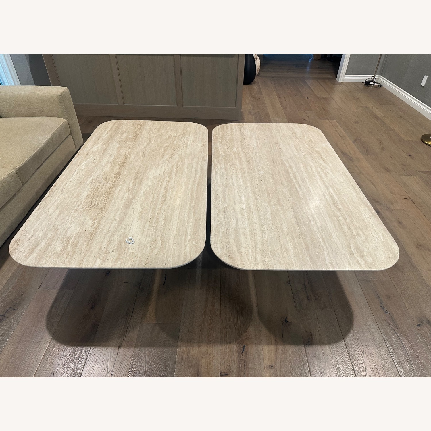 Restoration Hardware Cupola Natural Coffee Table - image-3
