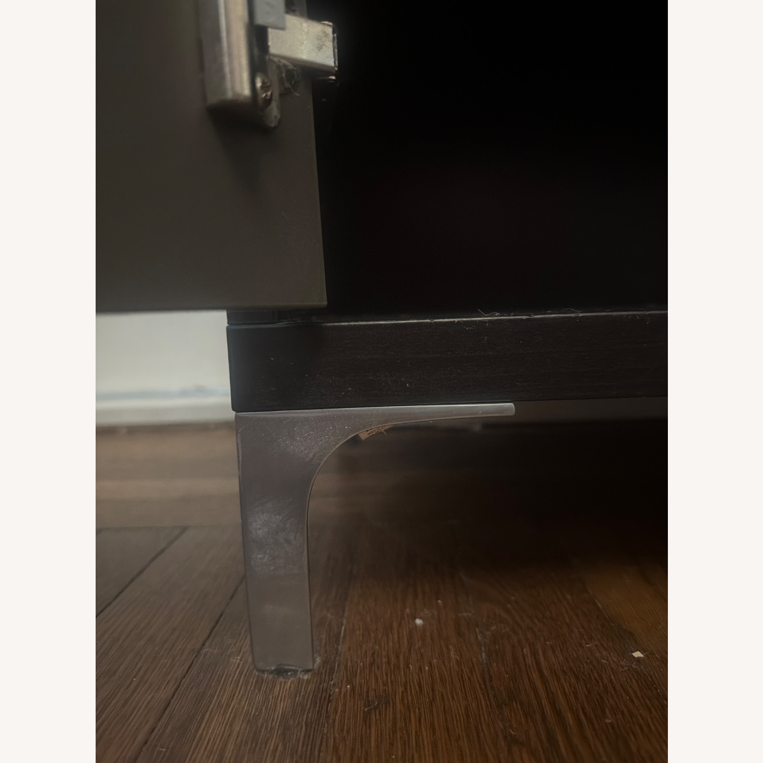 IKEA Besta Black Wood Veneer Media Storage - image-6