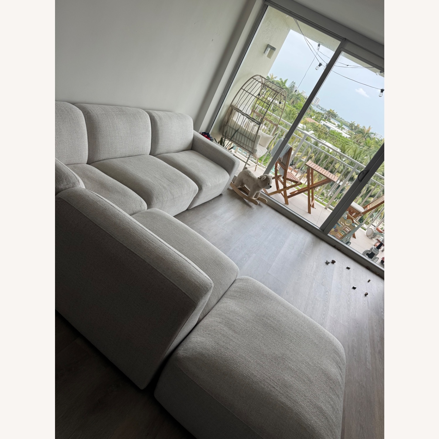 City Furniture Light Gray 3+ Piece Sectional - image-2