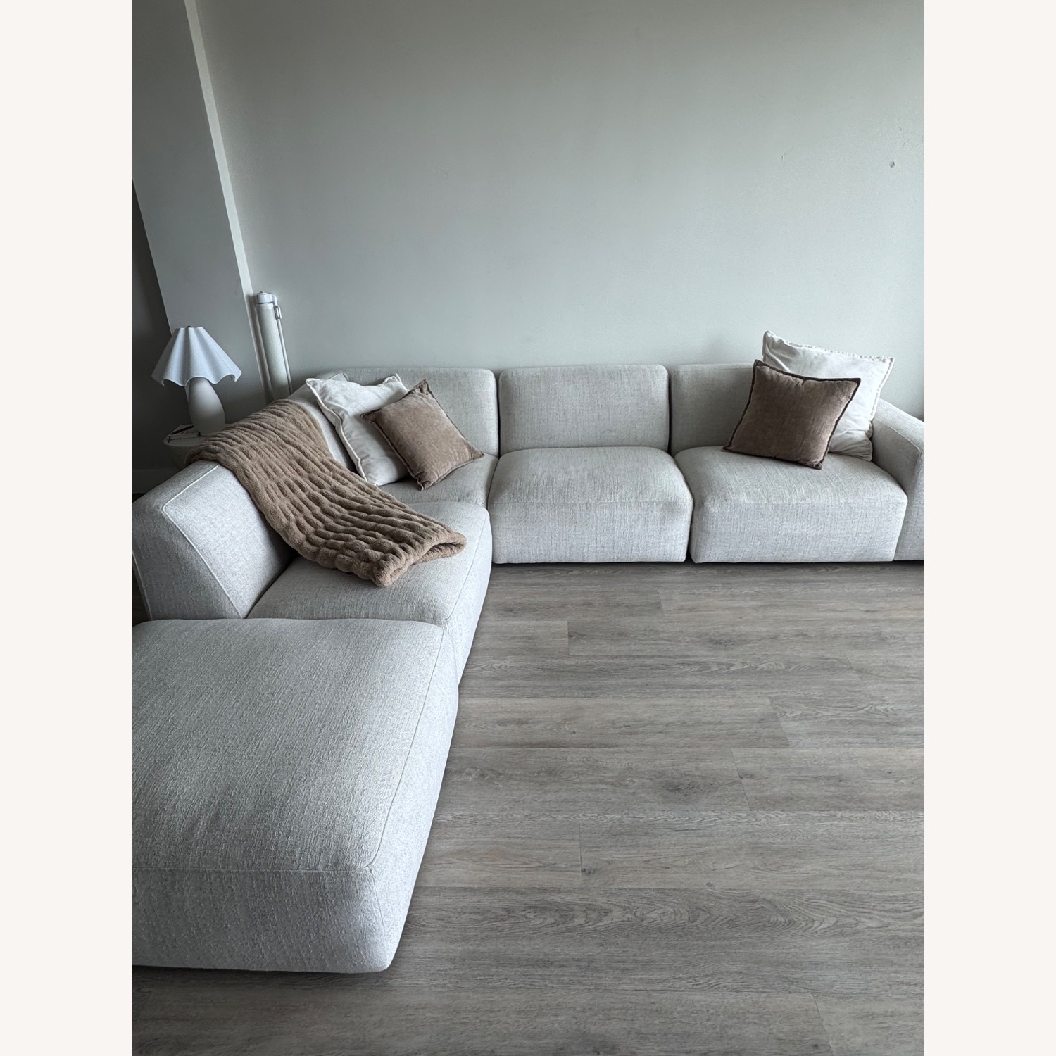 City Furniture Light Gray 3+ Piece Sectional - image-1