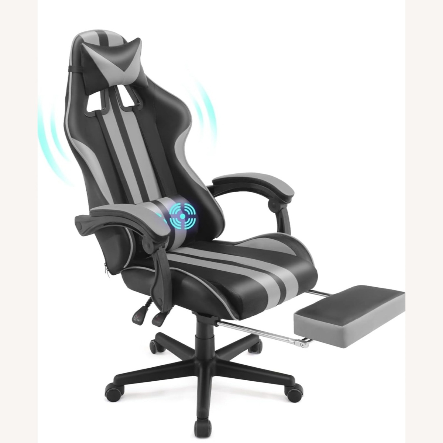 Ferghana Light Gray Office Chair - image-1