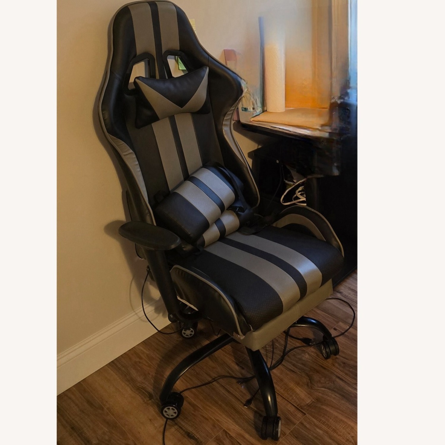 Ferghana Light Gray Office Chair - image-7