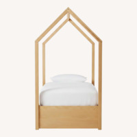 West Elm Kids Natural Story Tent Bed