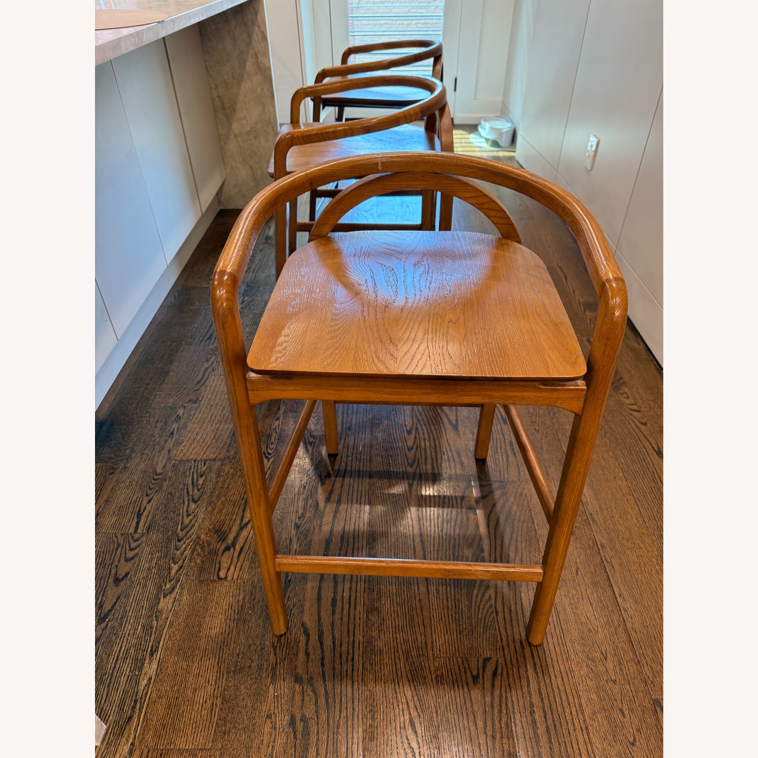 Set of 3 Poly & Bark Yokohama Counter Stools - image-1