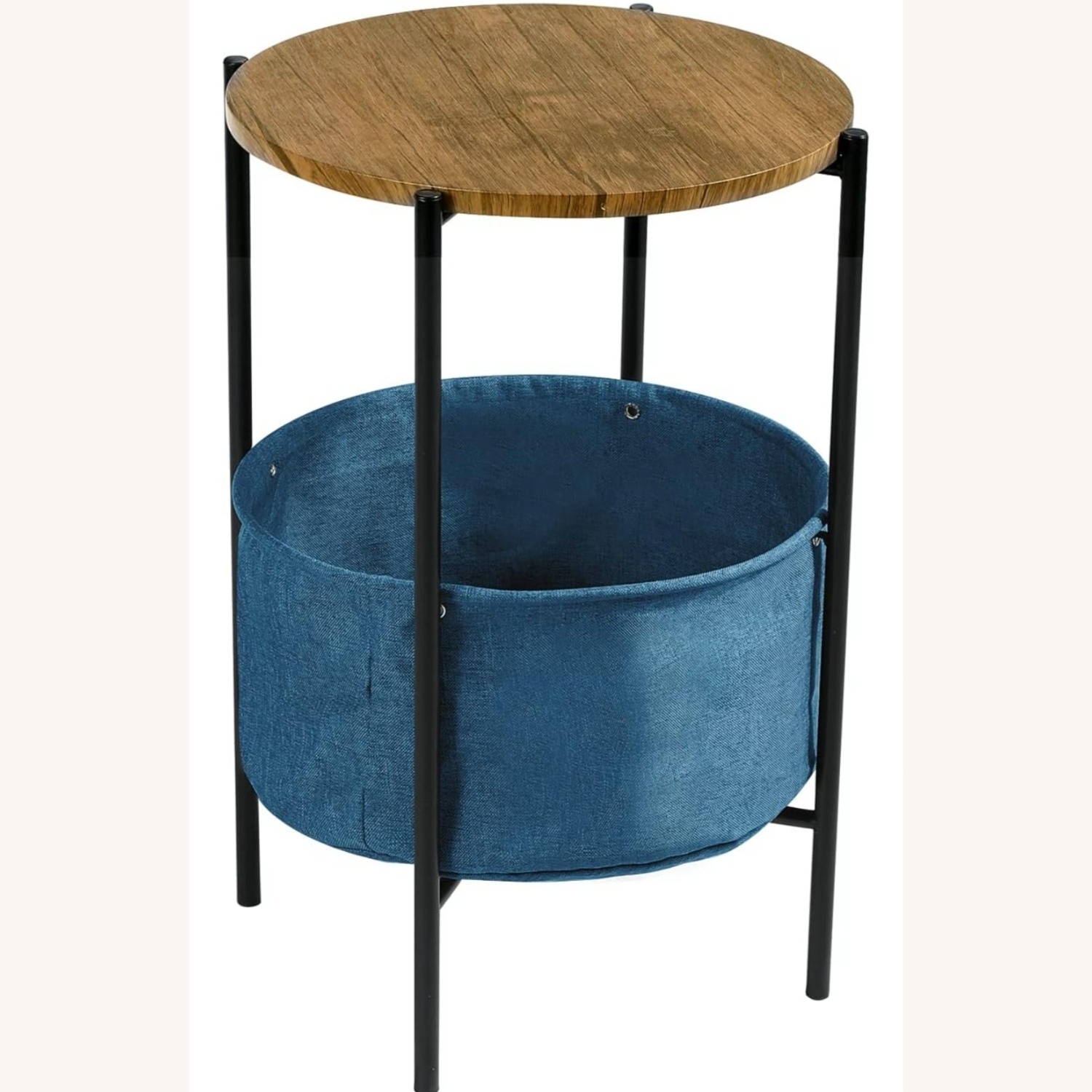 Blue Metal Nightstands - image-3