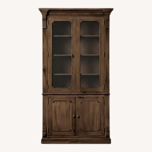 Used Restoration Hardware Salvage Wood Sideboard & Hutch (2) for sale on AptDeco