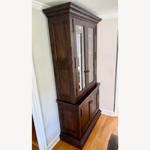 Used Restoration Hardware Salvage Wood Sideboard & Hutch (2) for sale on AptDeco