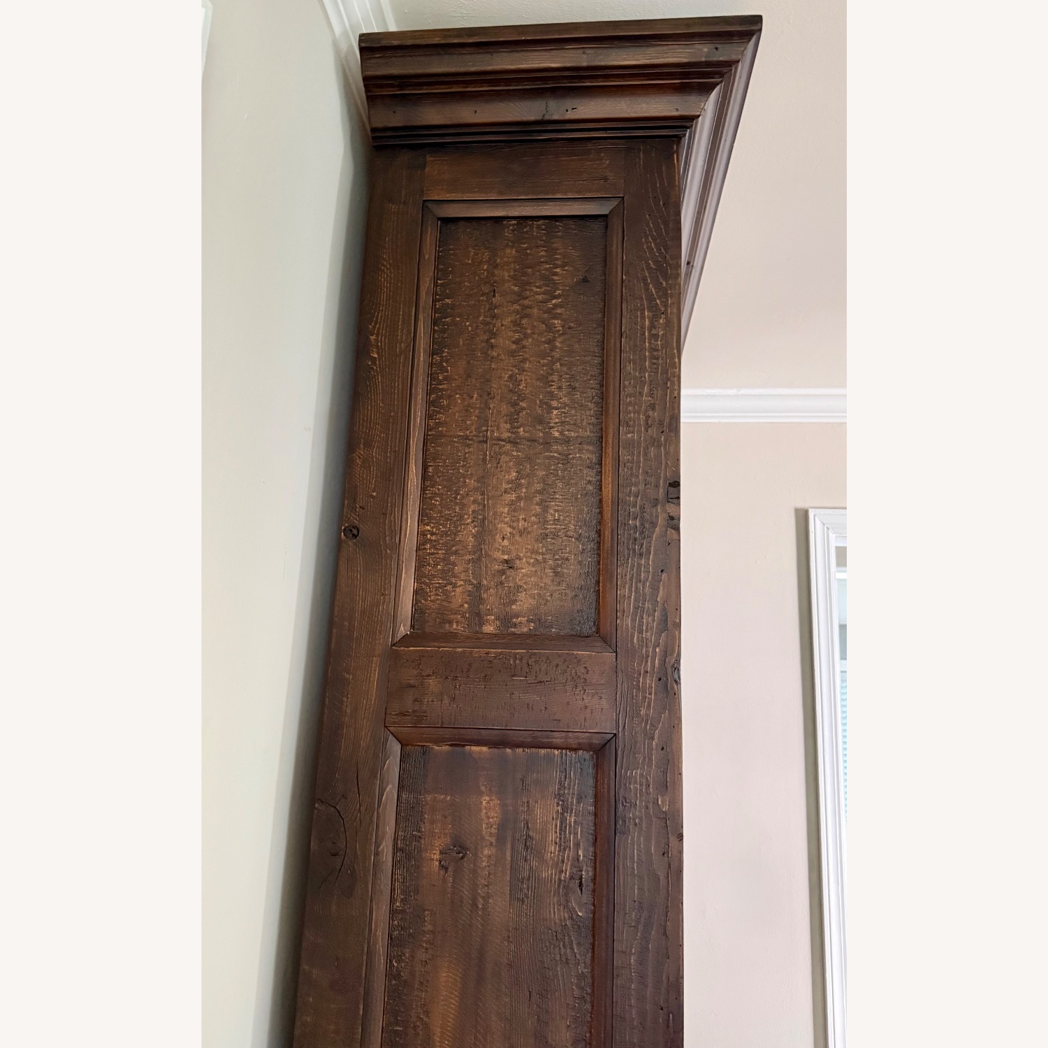 Restoration Hardware Salvage Wood Sideboard & Hutch (2) - image-3