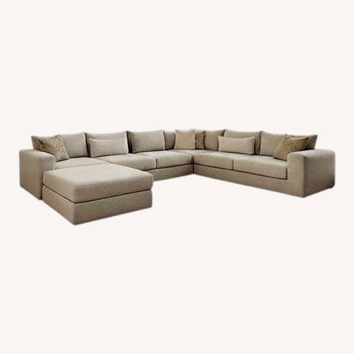 Used Natural Fabric 3+ Piece Sectional for sale on AptDeco