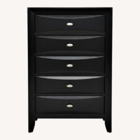 Black Wood Chest