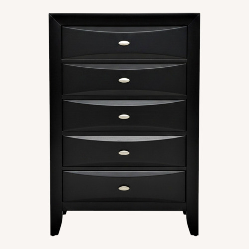 Used Black Wood Chest for sale on AptDeco