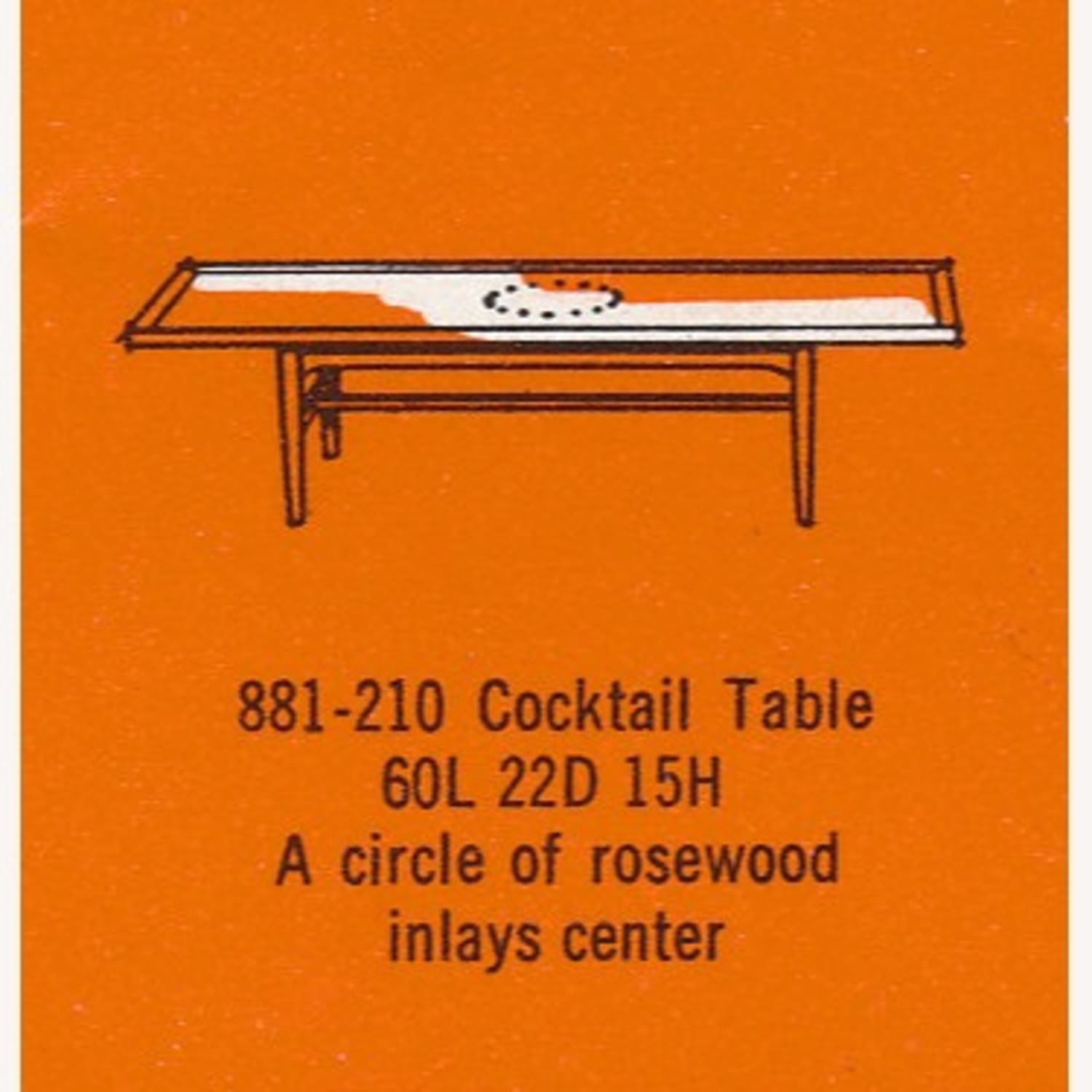 Drexel Declaration Mid 20th Century Modern Table - image-6