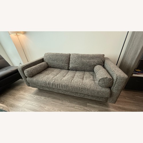 Used Article Sven Gray Fabric 2-Seater Sofa for sale on AptDeco