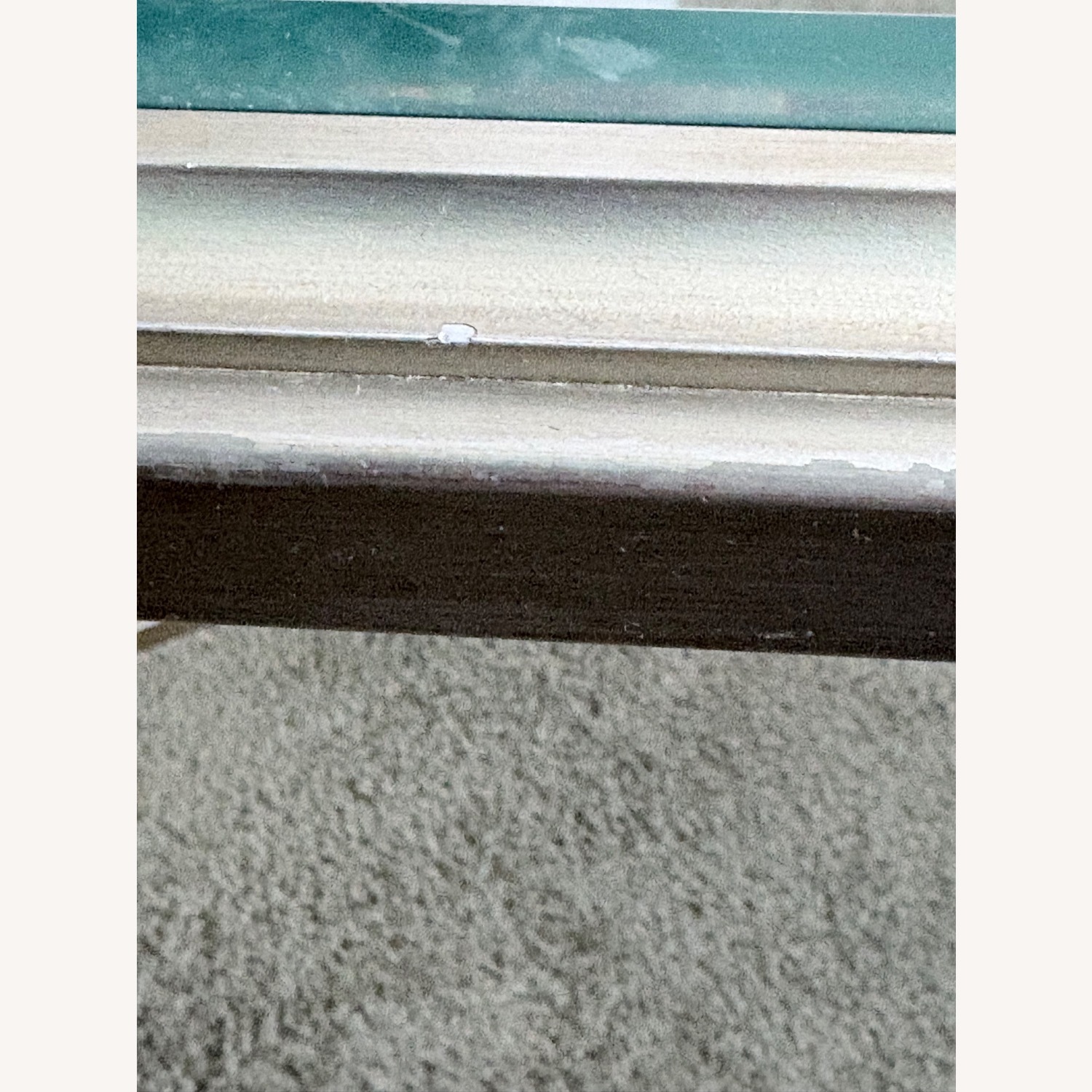 Ethan Allen Josie Gold Glass Coffee Table - image-3
