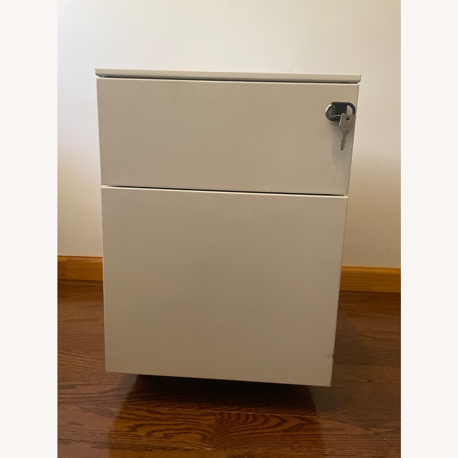 Herman Miller White File Cabinet/ Office Pedestal - image-6