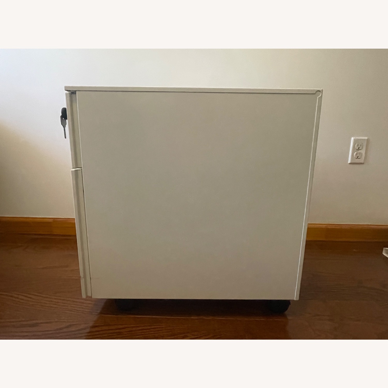 Herman Miller White File Cabinet/ Office Pedestal - image-3