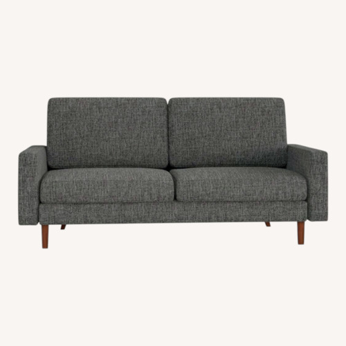 Used Wayfair George Oliver Dark Gray Loveseat for sale on AptDeco