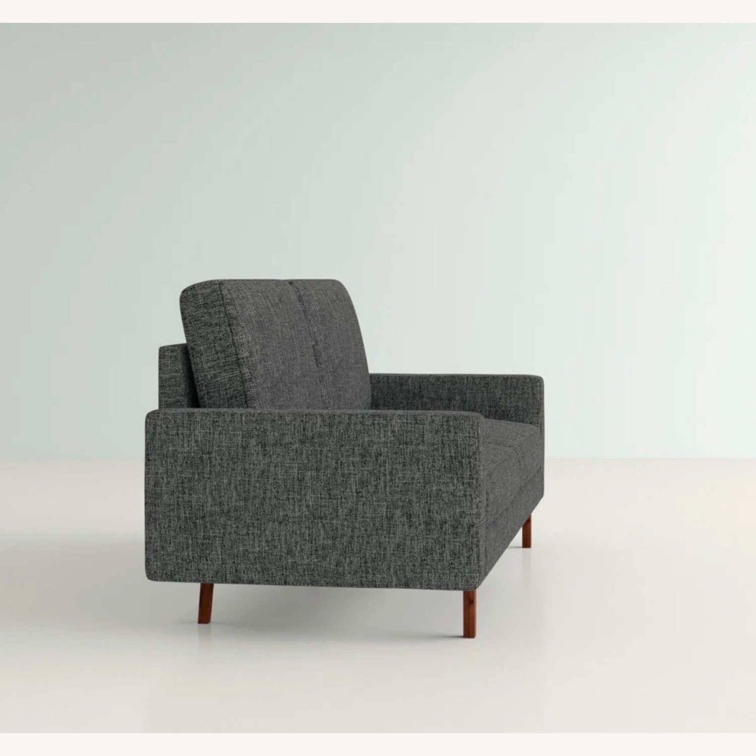 Wayfair George Oliver Dark Gray Loveseat - image-2