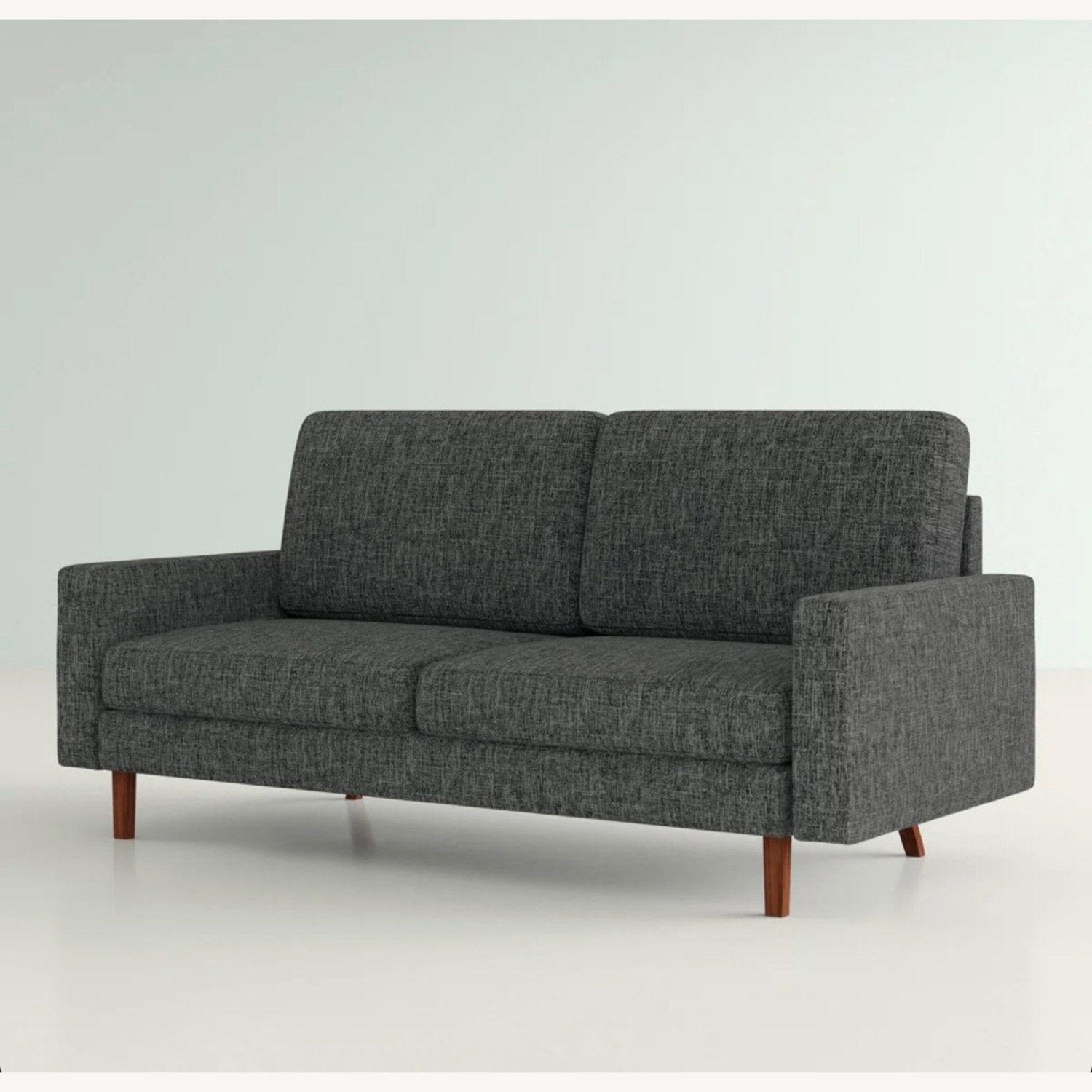 Wayfair George Oliver Dark Gray Loveseat - image-3