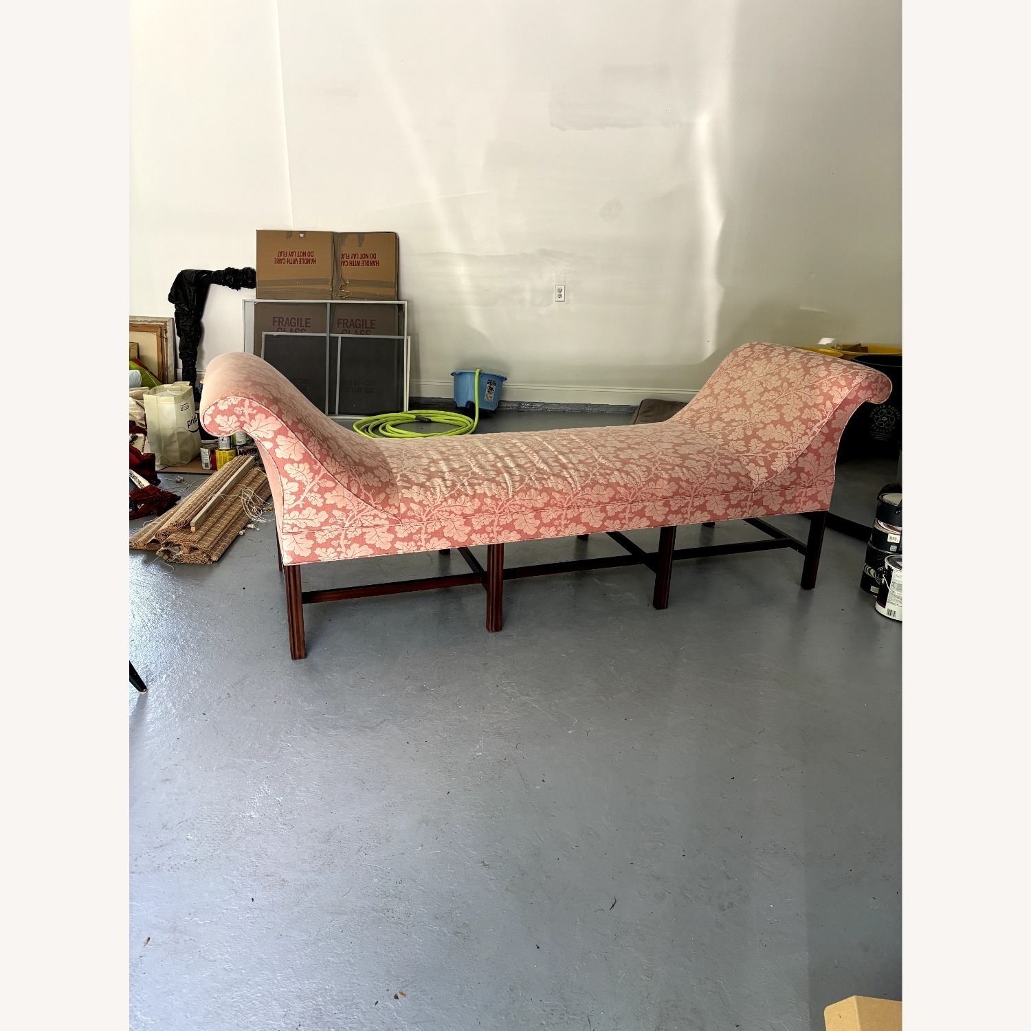 Hickory Chair Company Fabric Chaise Lounge - image-2