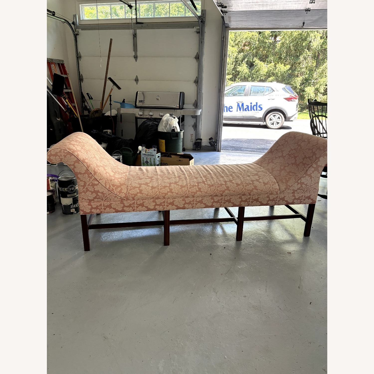 Hickory Chair Company Fabric Chaise Lounge - image-1