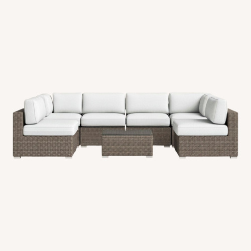 Used Joss & Main Light Brown Patio Furniture for sale on AptDeco