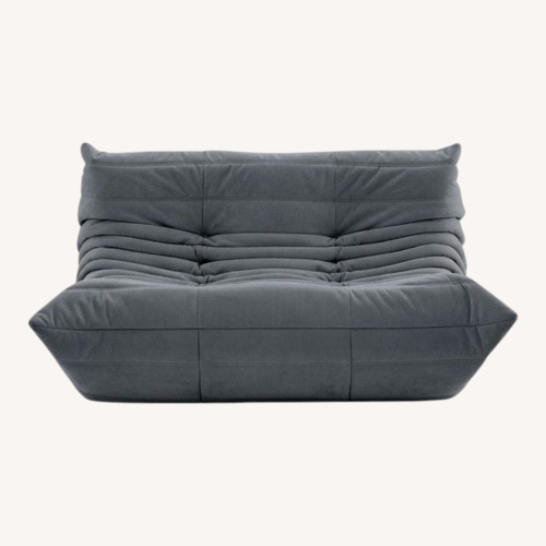 Used Togo 2-seater Loveseat in Alcantara Chic for sale on AptDeco