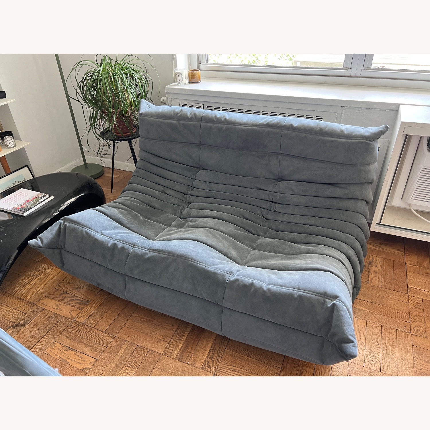 Togo 2-seater Loveseat in Alcantara Chic  - image-1
