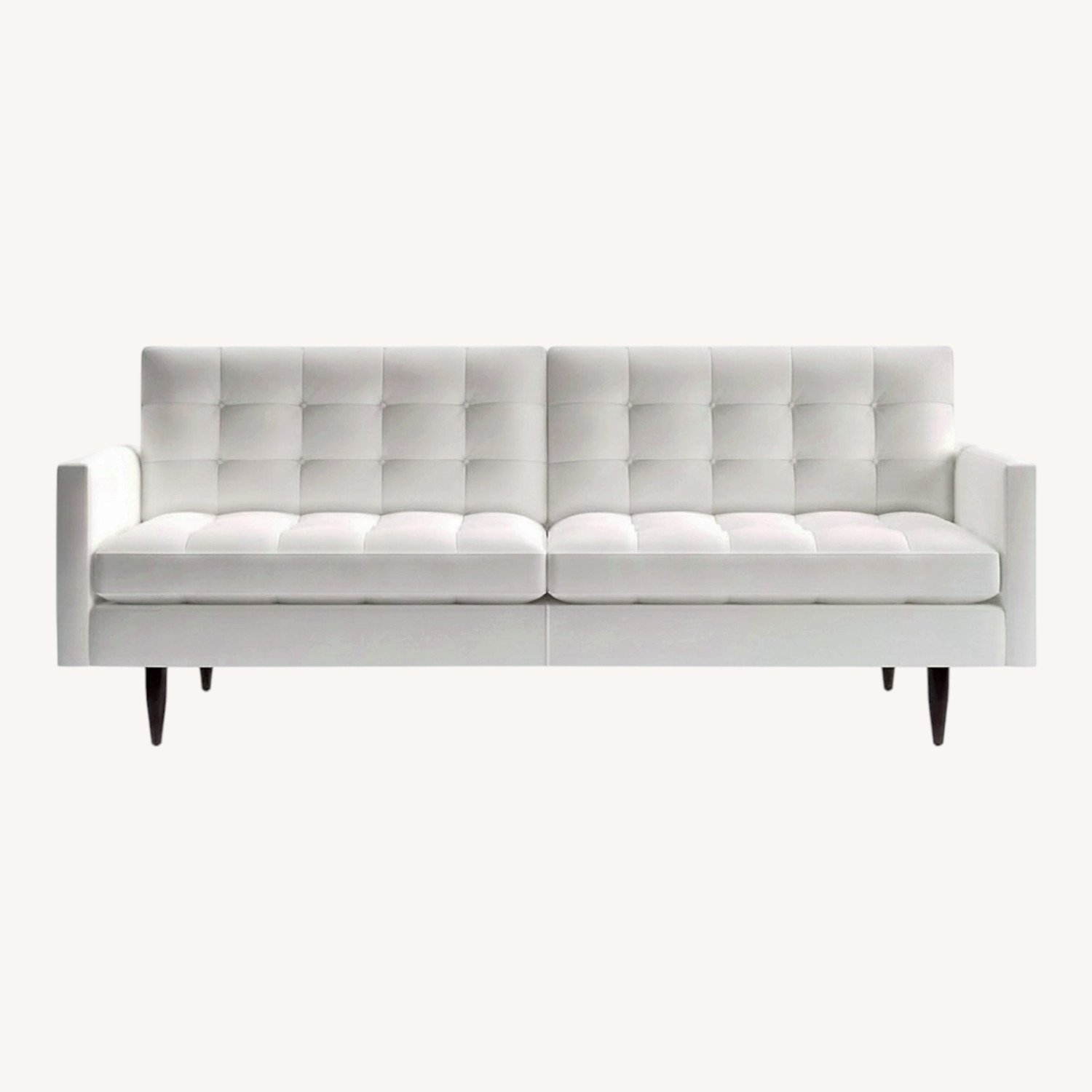 Crate & Barrel Petrie Off-White 3+ Seater Sofa - image-0