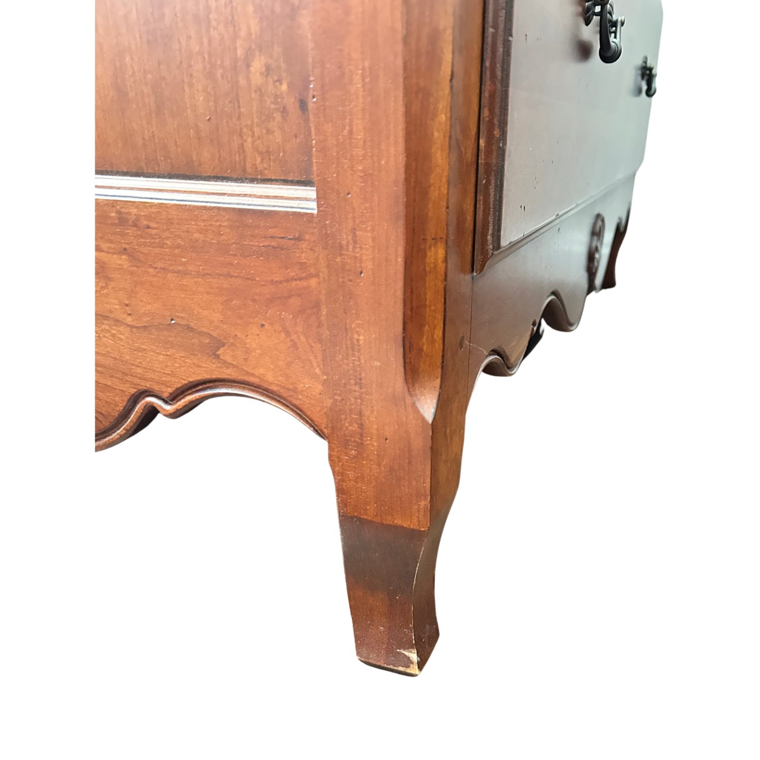 Ethan Allen Dark Brown Wood Dresser - image-3