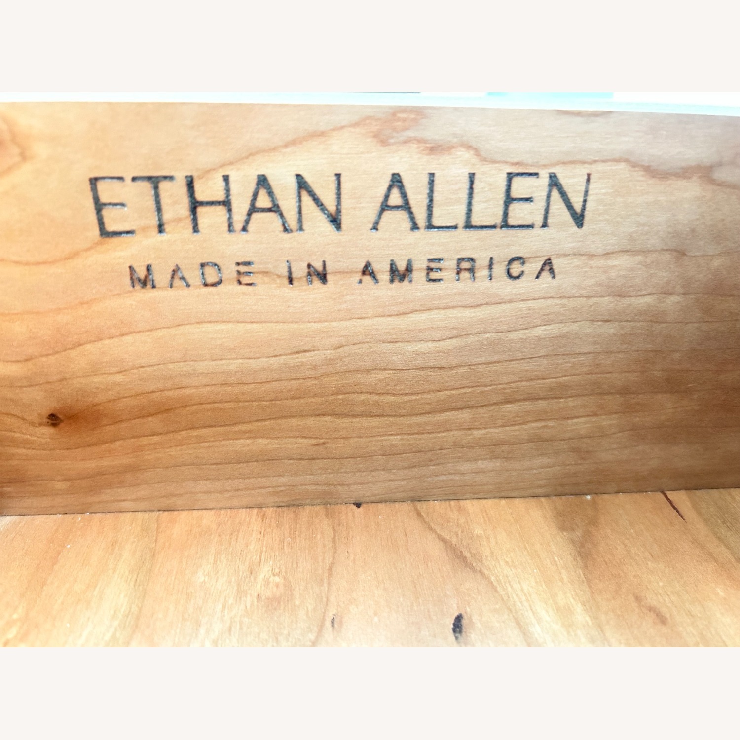 Ethan Allen Dark Brown Wood Dresser - image-4