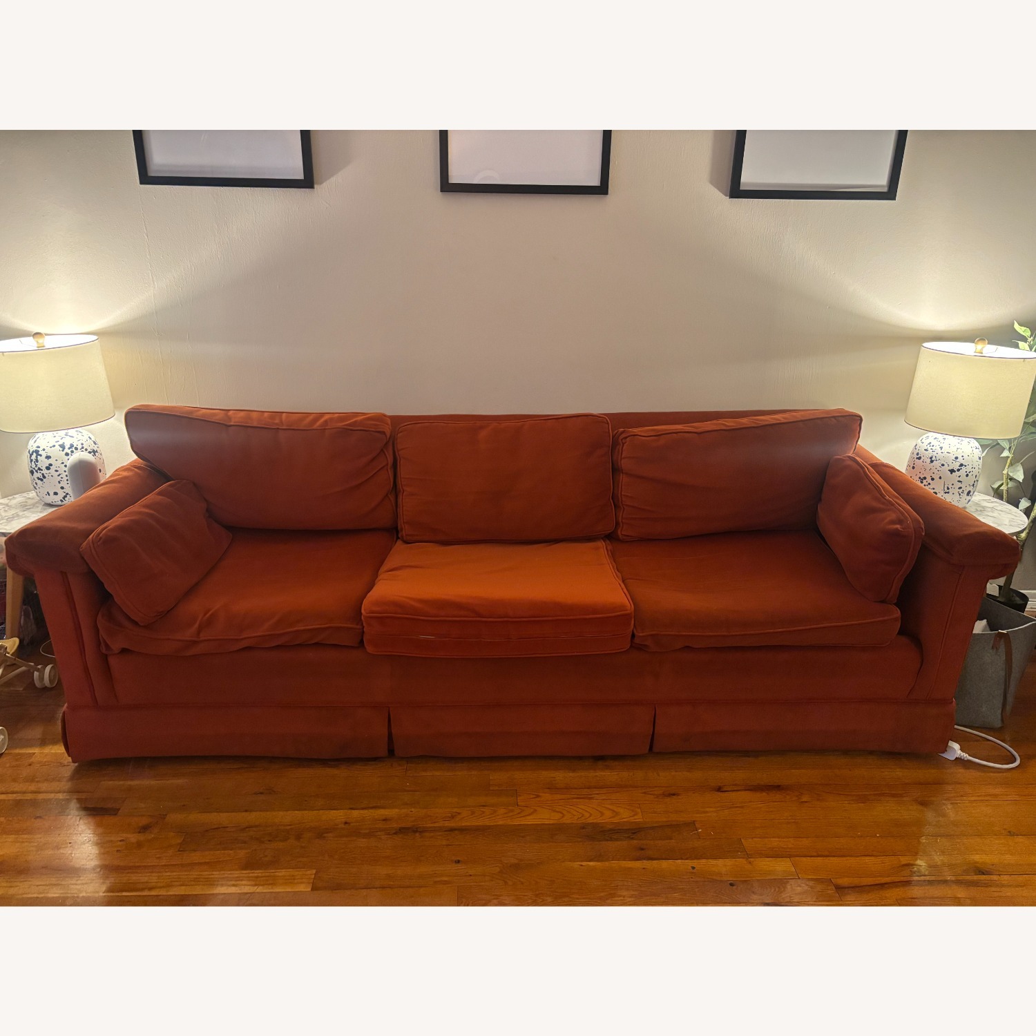 Vintage Custom Abraham & Straus Sofa - image-1