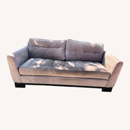 Used Vintage/Antique Finds Light Brown Fabric Loveseat for sale on AptDeco