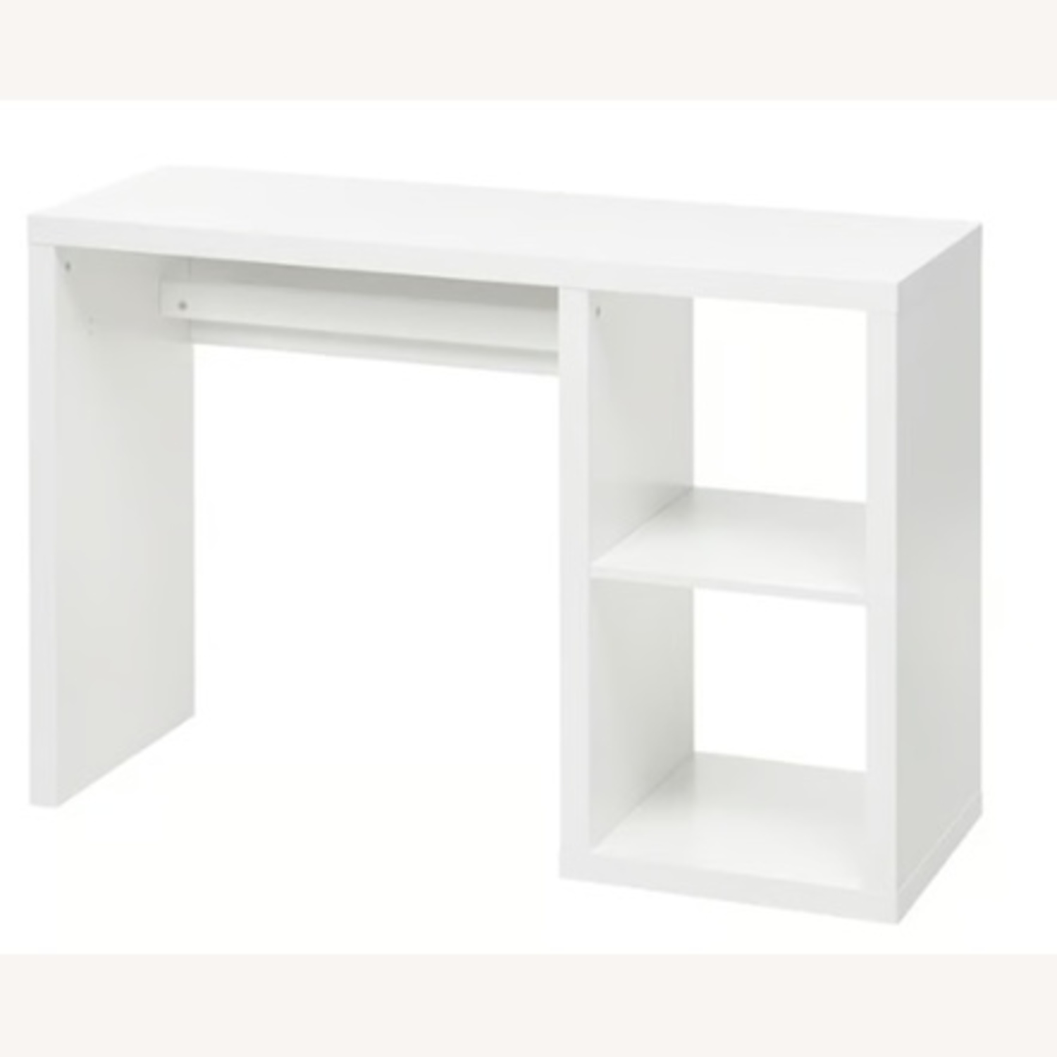 IKEA KALLAX White Desk - image-4