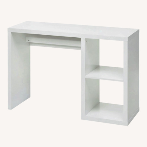 Used IKEA KALLAX White Desk for sale on AptDeco