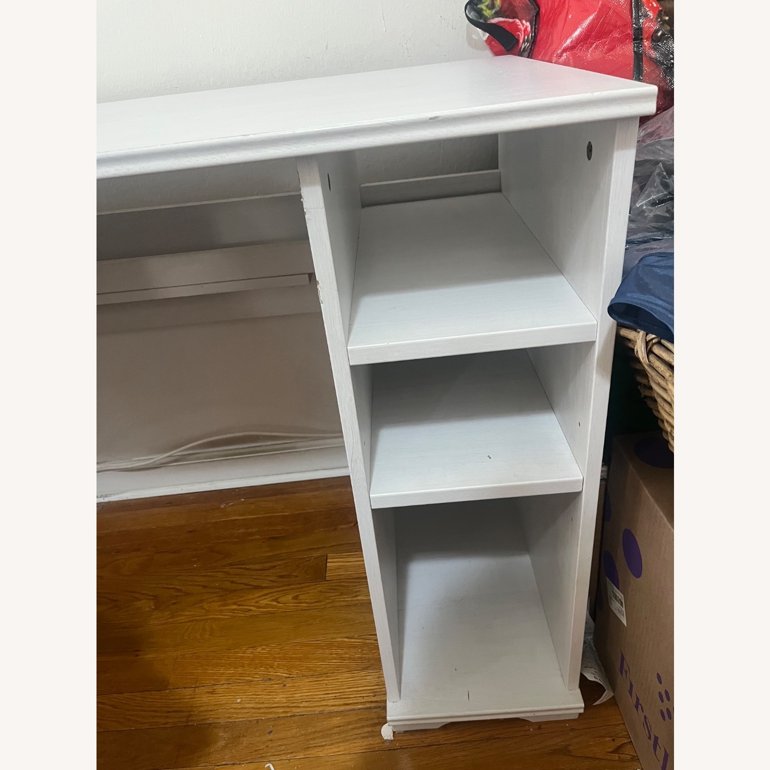 IKEA KALLAX White Desk - image-3